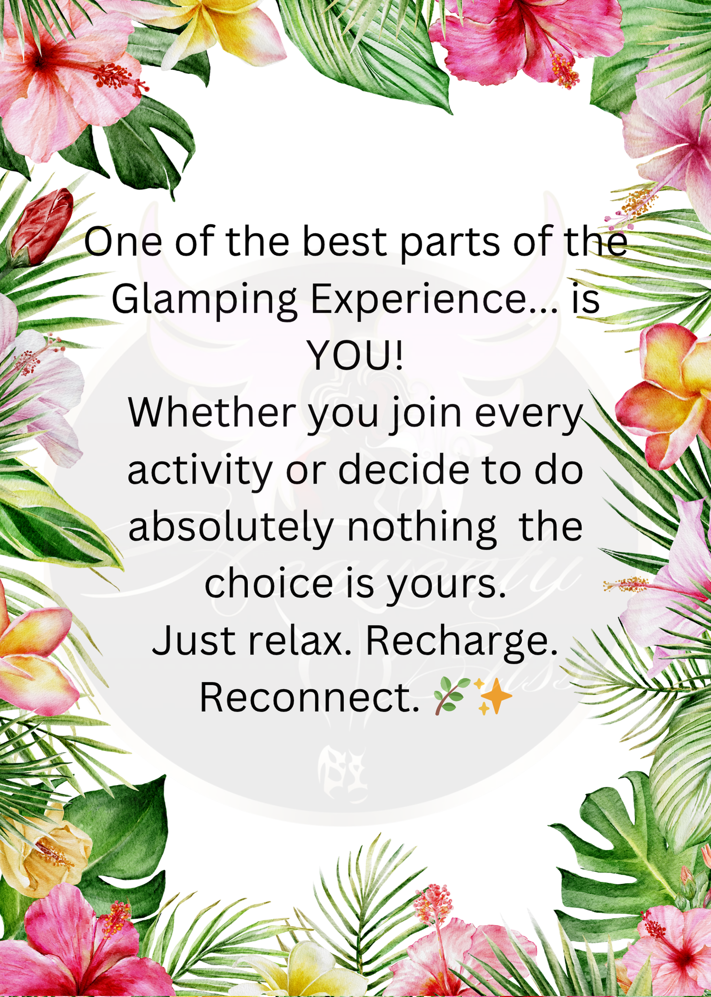 2025 Glamping Experience