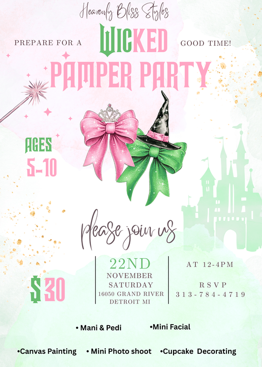 Wicked Pamper Party
